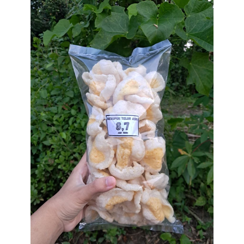 Kerupuk Telur Asin Matang 1kg