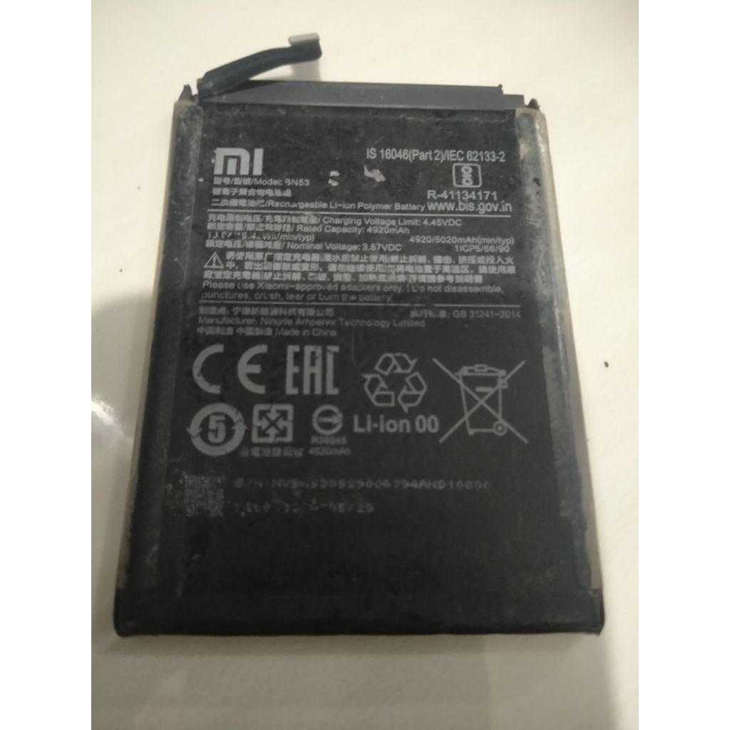 Batre Hp Redmi Not 9 Pro Not 10 Pro