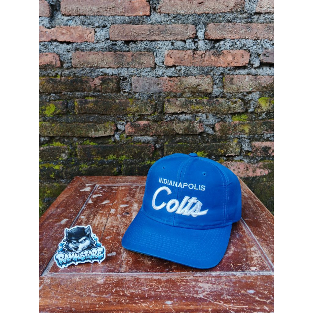 topi vintage sports specialties x nfl indianapolis colts