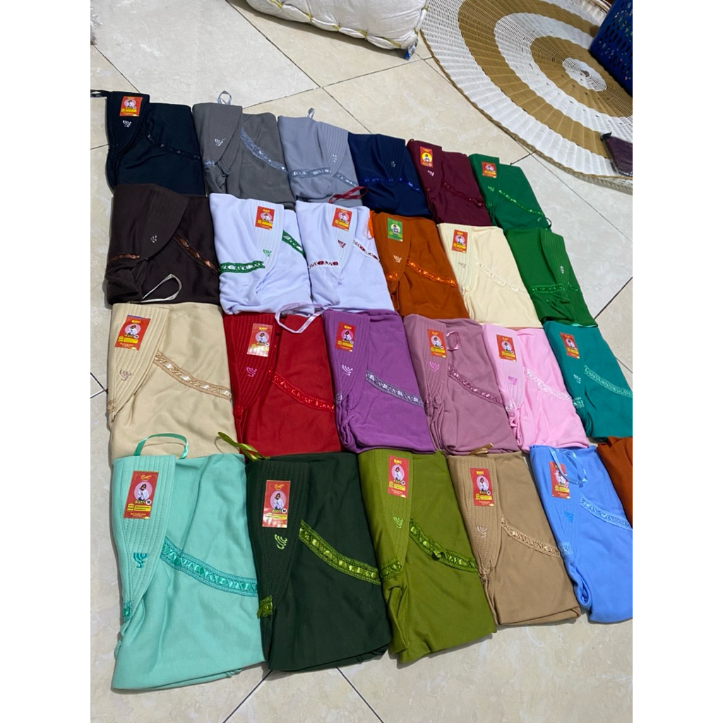 hijab rabbani /hijab sekolah /jilbab rabbani krudung instan bahan kaos pe super uk anak tk-dewasa