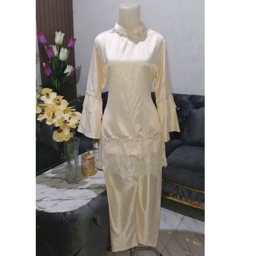 baju kondangan set celana kombinasi berukat