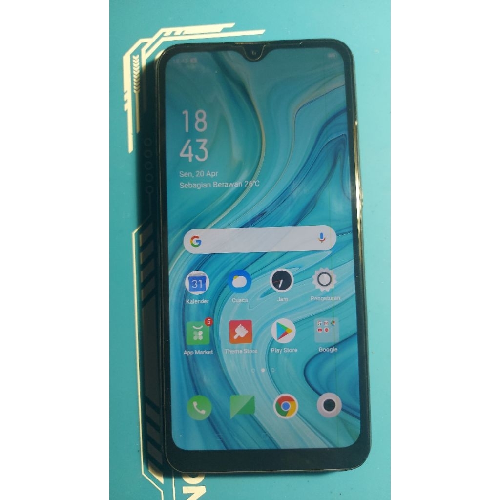 oppo a1k normal ada minus