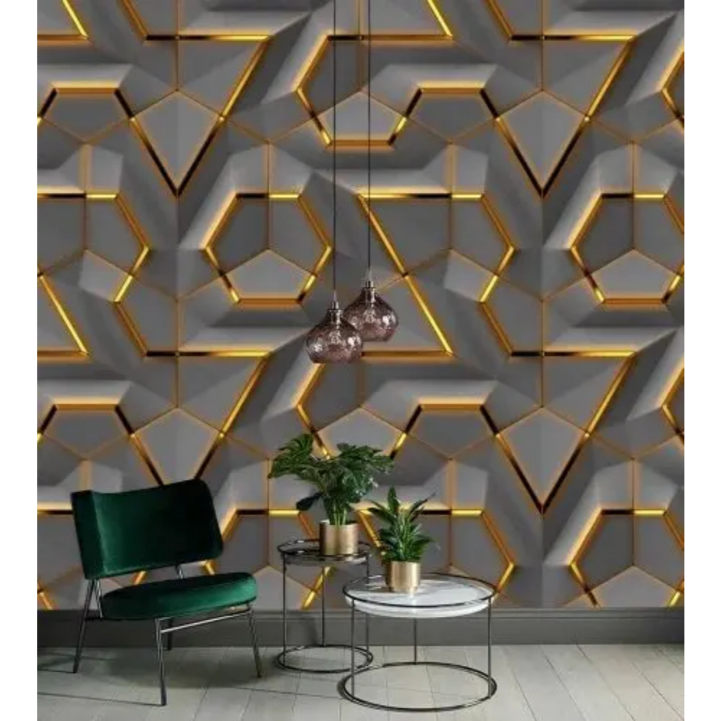 WALLPAPER DINDING MOTIF BATAKO 3,5cm X 45cm