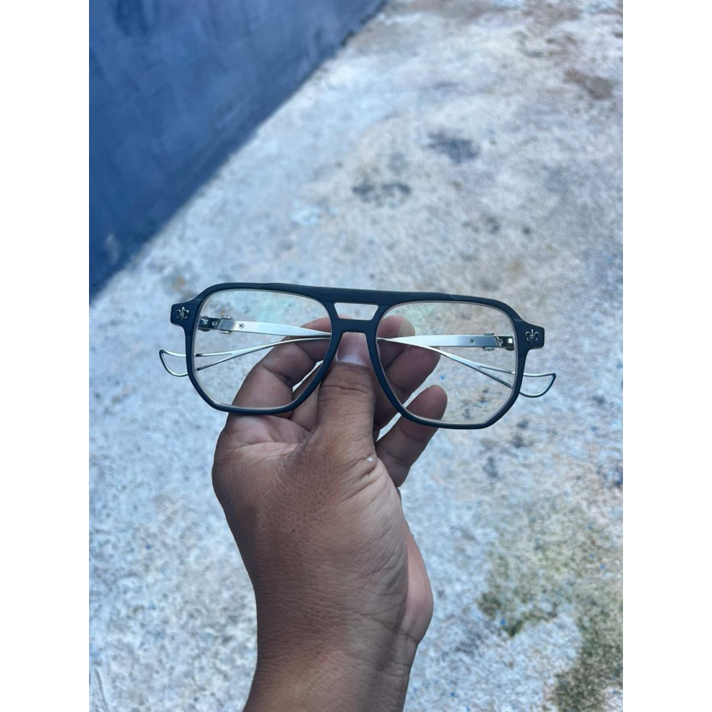 kacamata Chrome Hearts frame in japan titanium