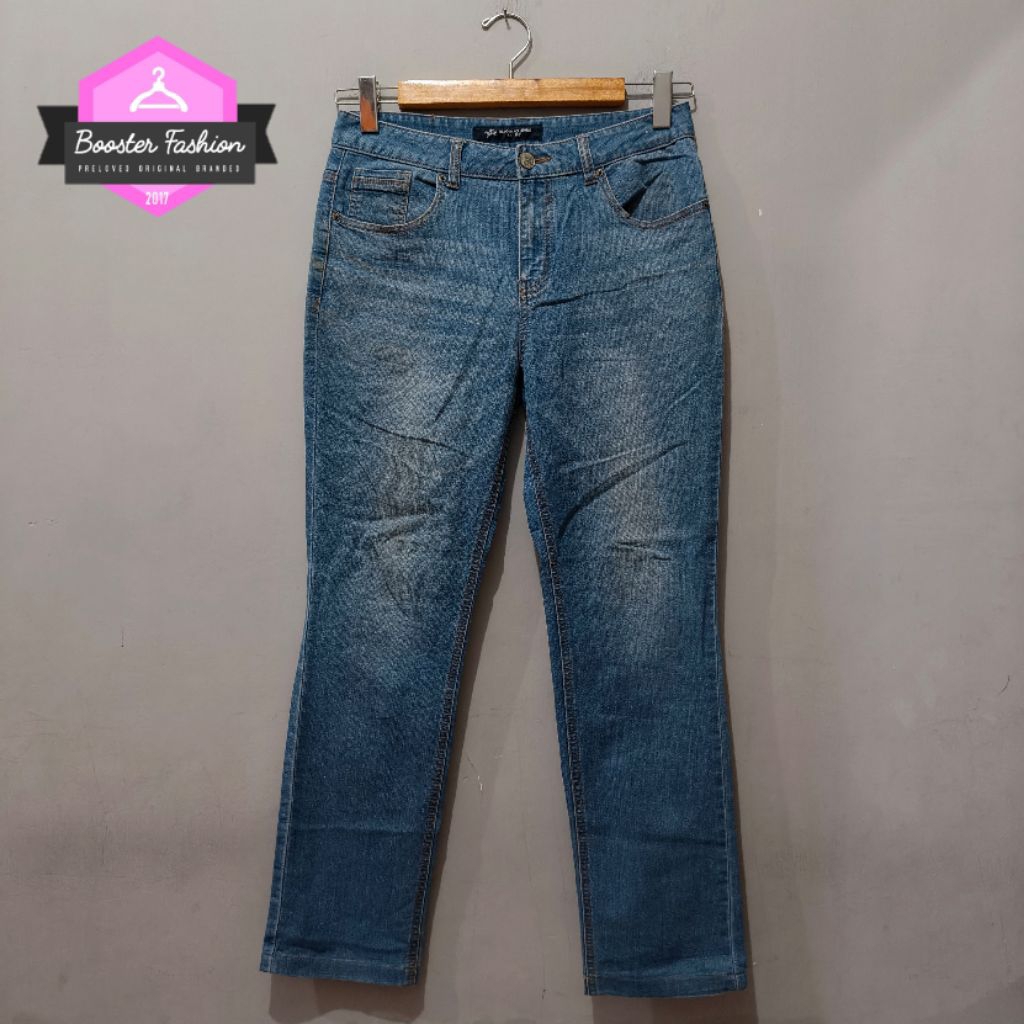 CELANA BANGBANG JEANS est 1961 BLUE DENIM ORI SIZE 31-32