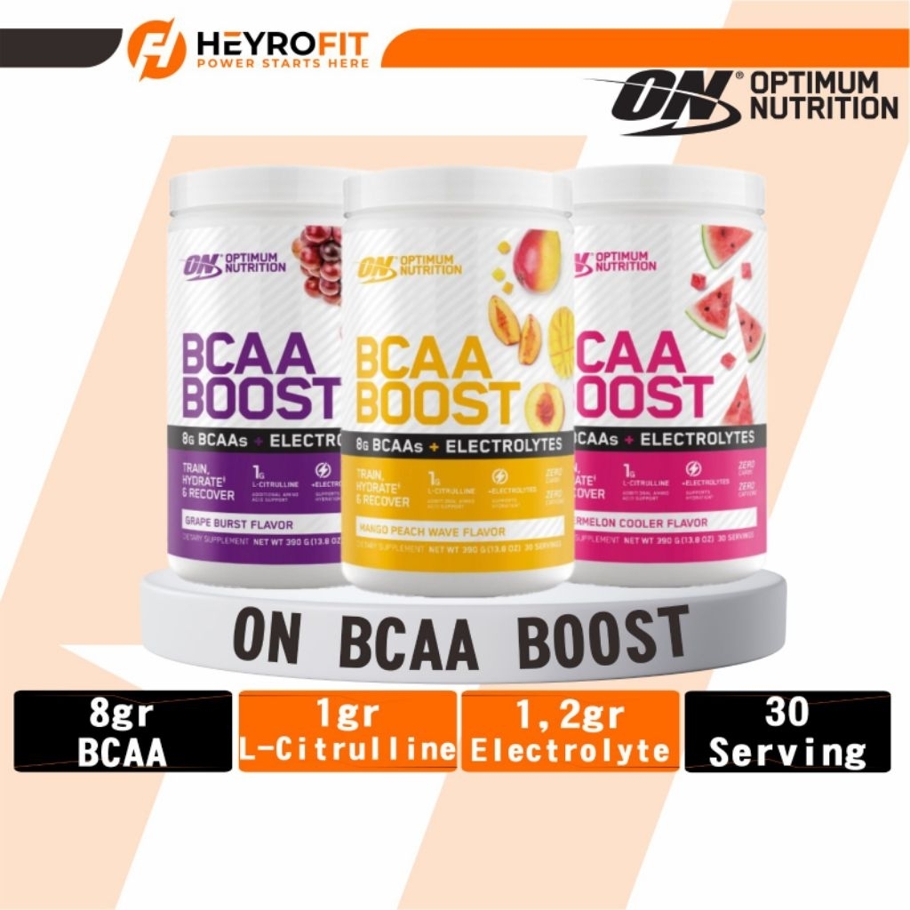 Optimum Nutrition BCAA BOOST 30 serving | ON BCAA Electrolytes
