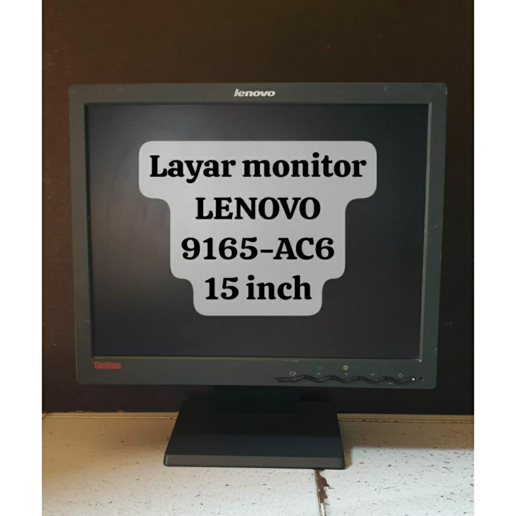 Layar monitor LENOVO 9165-AC6 Bekas original