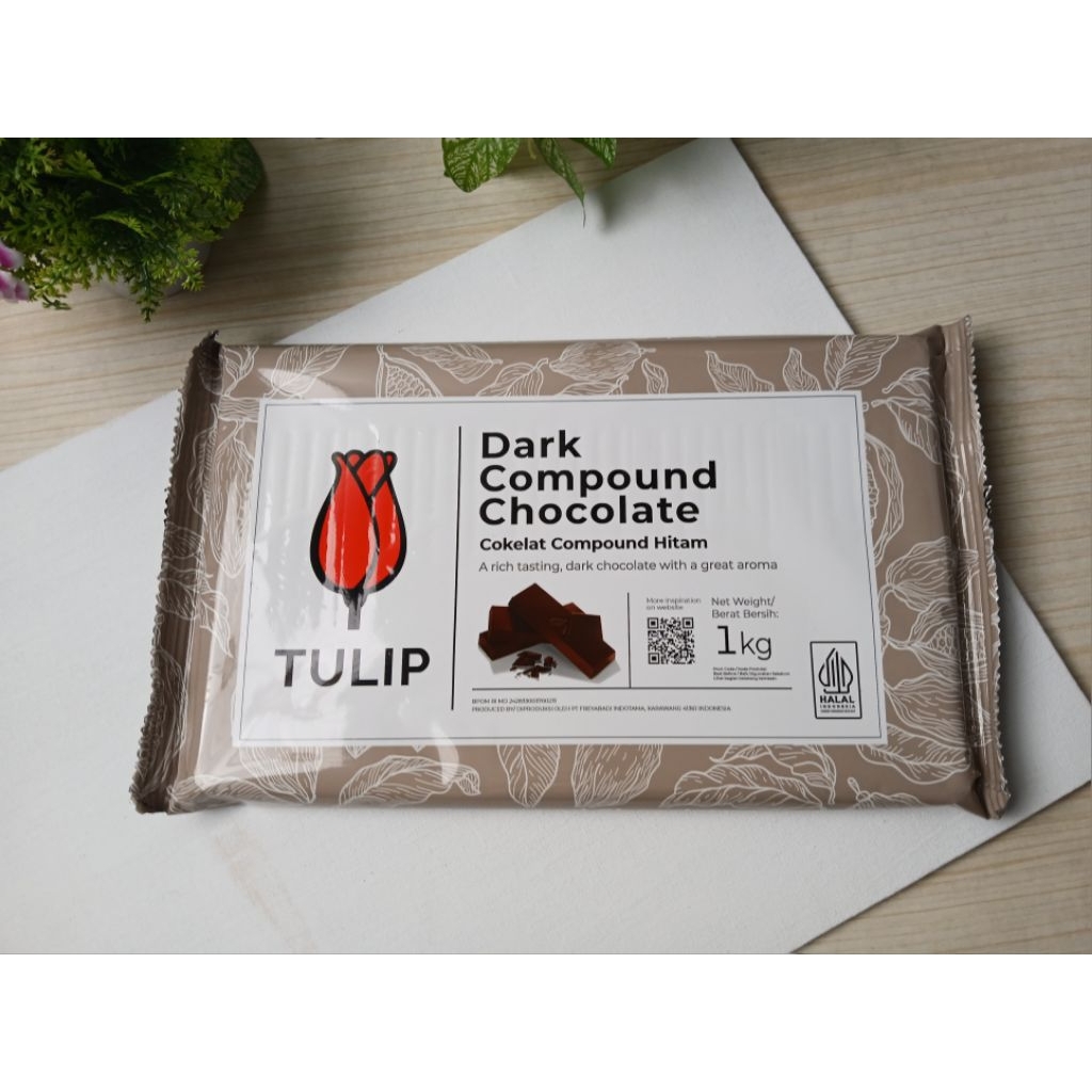 Dark Cooking Chocolate Tulip