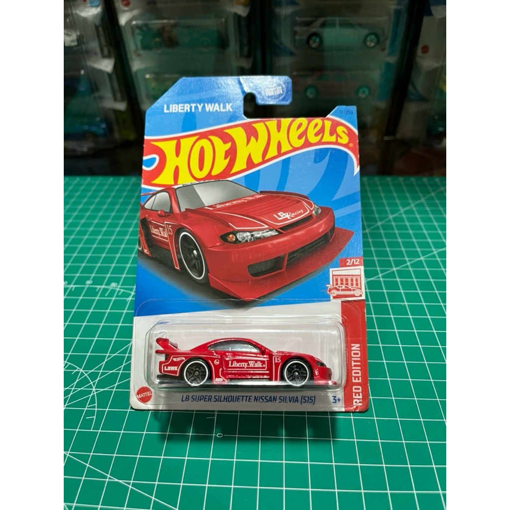 hot wheels lb super silhouette nissan silvia s15 lbwk red edition