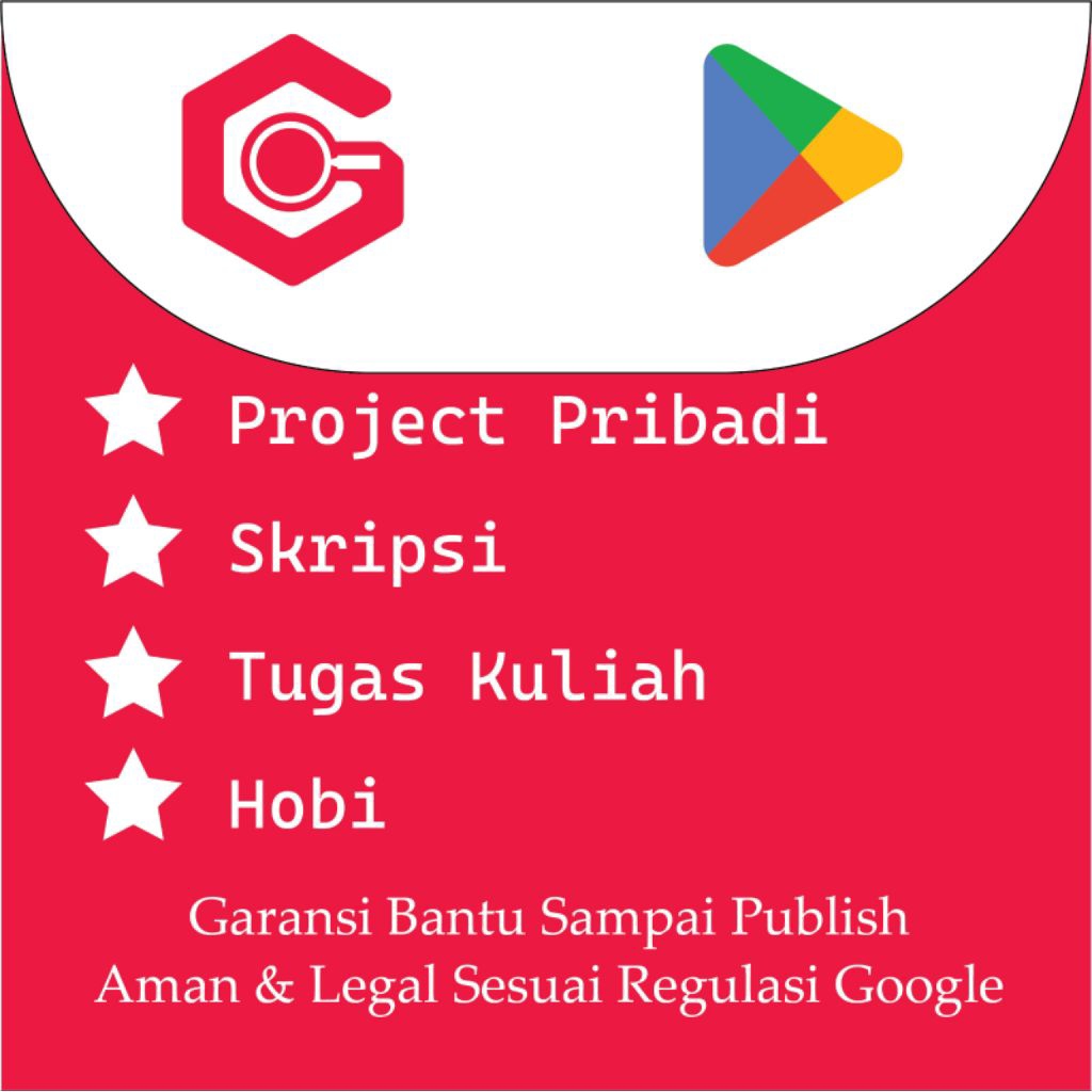 TERPERCAYA LEGALJasa Upload Publish Aplikasi ke Playstore