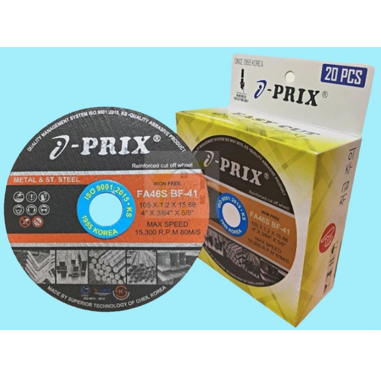 Batu Gerinda Cutting 4 inc x 1,2 mm x 16 mm Iprix / Cutting Wheel 4 inc Iprix