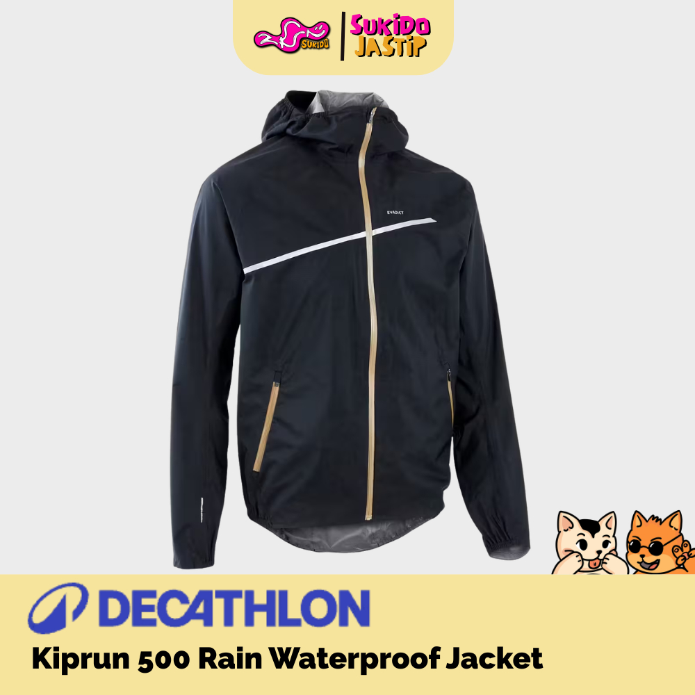 Decathlon Kiprun 500 Rain Jacket Waterproof Original 100%