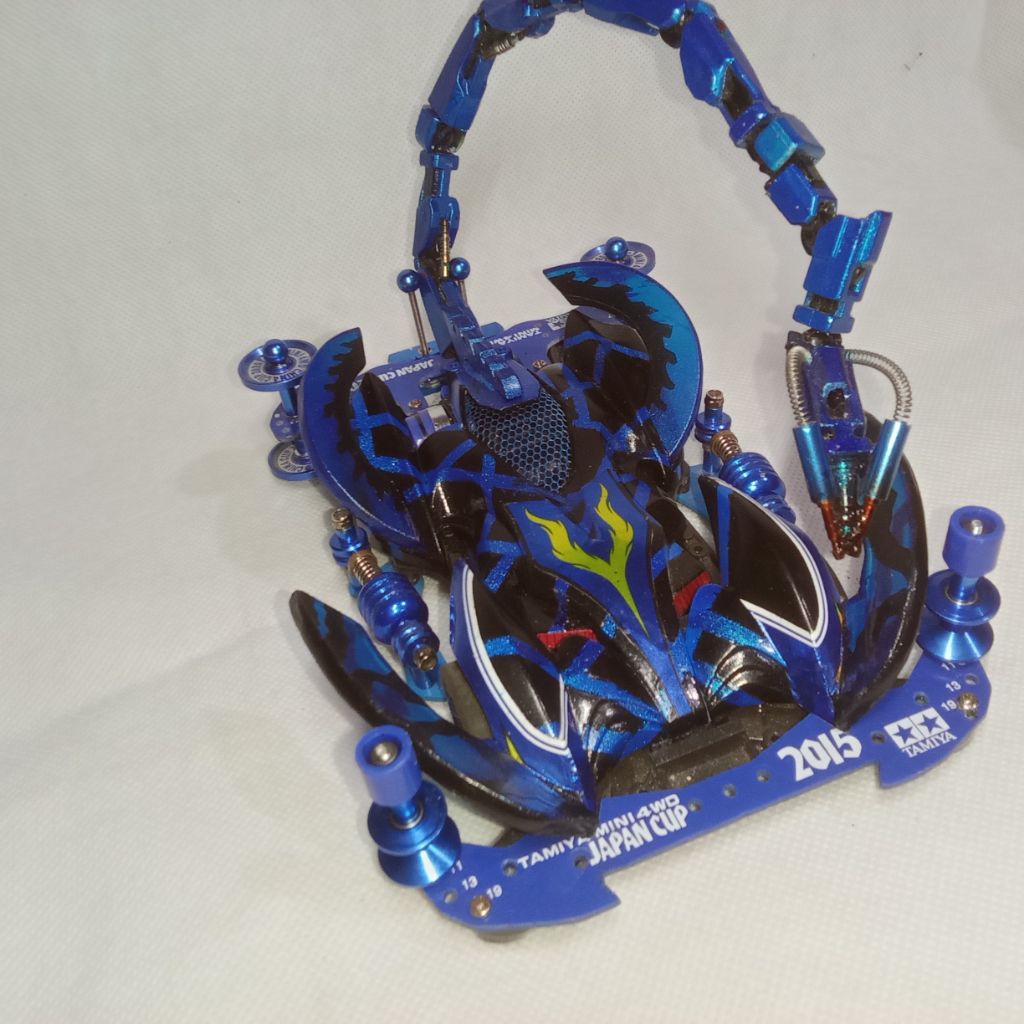 tamiya damperstyle rakit pajang phantom scorpion