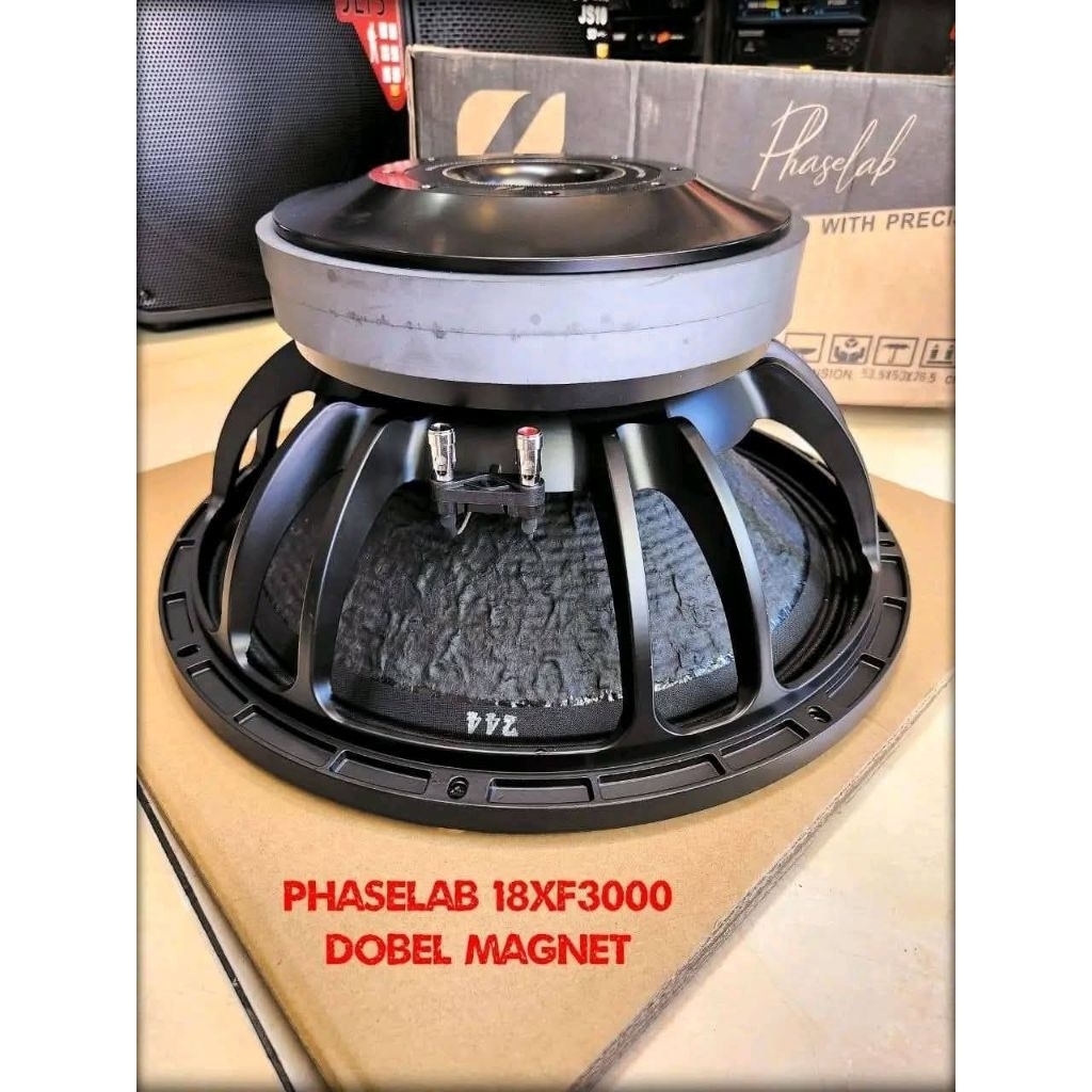SPEAKER PHASELAB 18XF3000 18 INCH DOUBLE MAGNET
