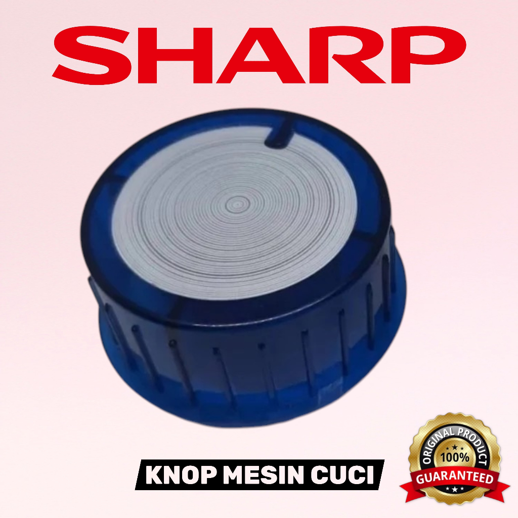 Knop knob Timer Mesin Cuci Sharp 2 tabung Original untuk type ES-T1090VK ES-T1090PK ES-T1090BK