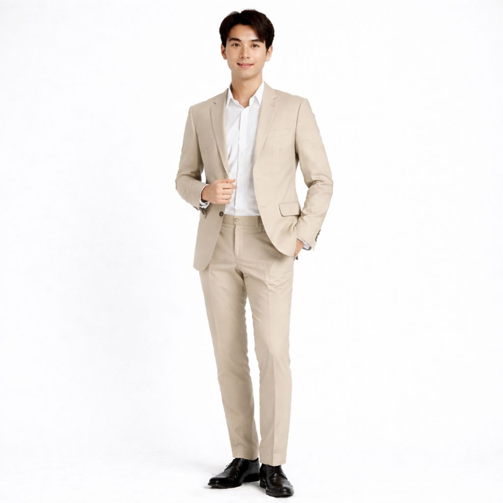 Setelan Jas Pria / Setelan Blazer Pria Formal & Slim-fit