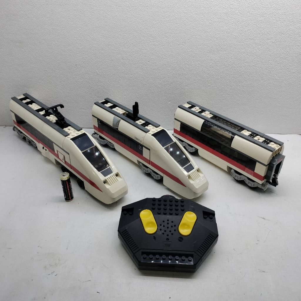 Lego Train RC 7987 Passenger Train (RC hidup) Realpic Retired Product (Collectable)