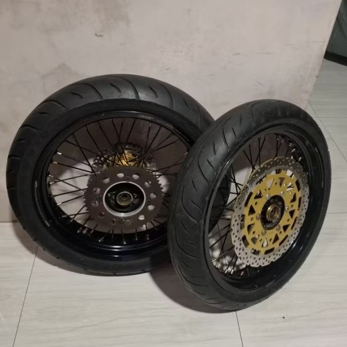 Wheelset supermoto klx