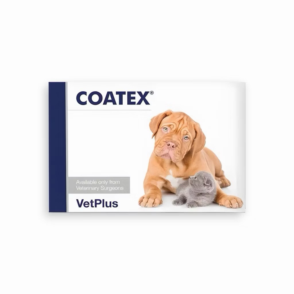 COATEX VetPlus – Suplemen Kulit & Bulu Anjing & Kucing
