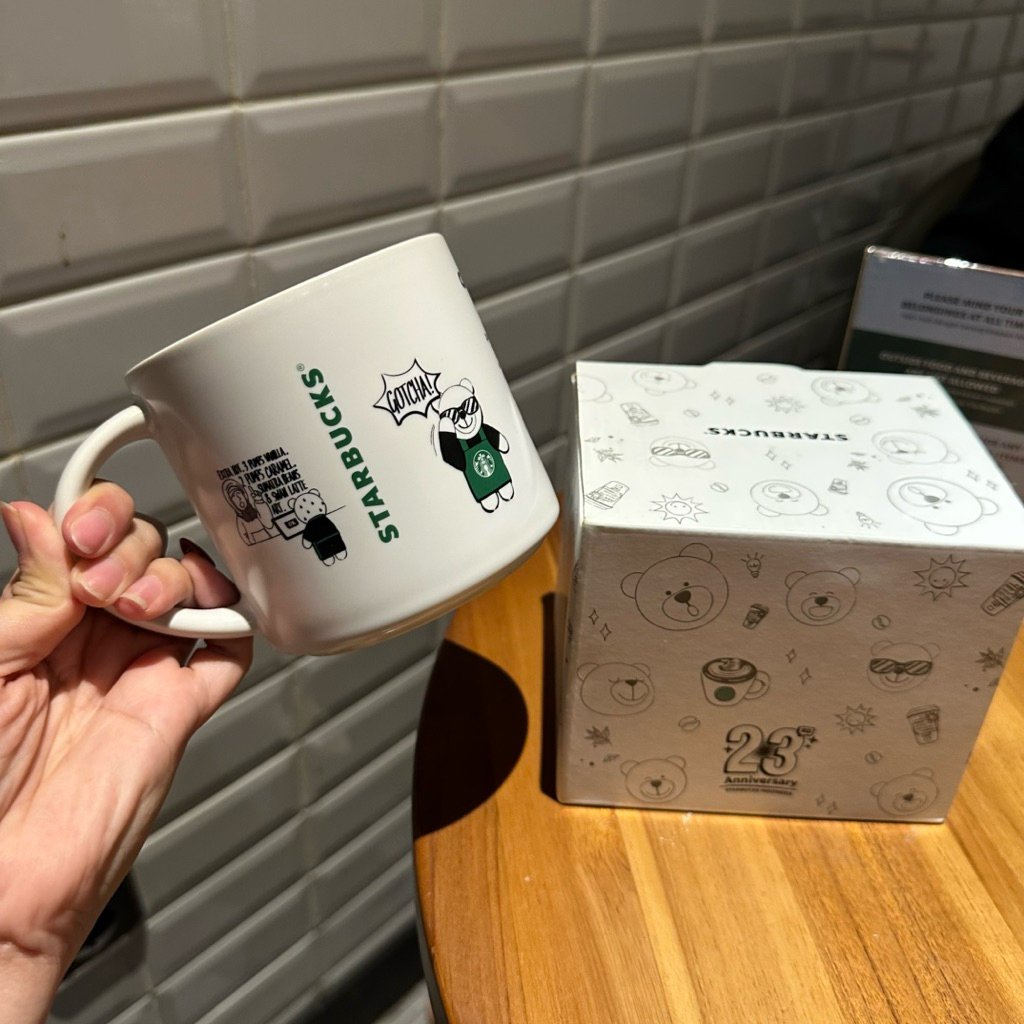 AVAMORE NEW Mug Starbucks Craft With Heart Ceramic Mug Starbucks Indonesia 23rd Anniversary Original