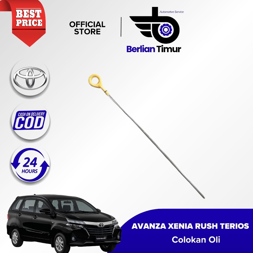 [COD]Dipstick Colokan oli Tongkat pengukur oli mesin Avanza VVTI Terios Rush Xenia .tipe VVTI 15301-
