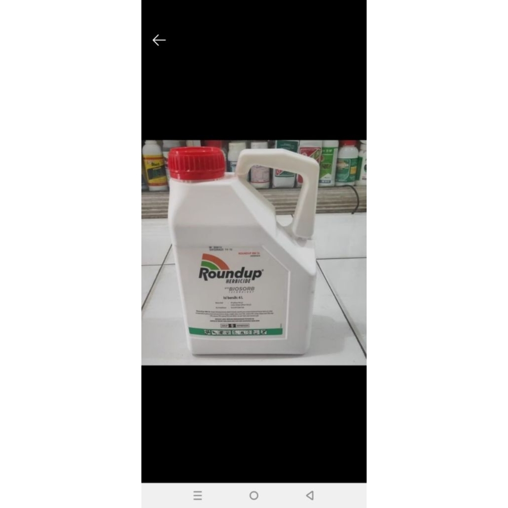 Racun rumput Roundup 486 SL 4 Liter