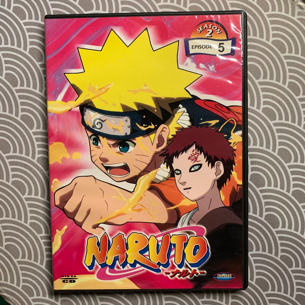 VCD Naruto Season 2 Episode 5 Original Dubbing Bahasa Indonesia | DVD VCD CD Kaset