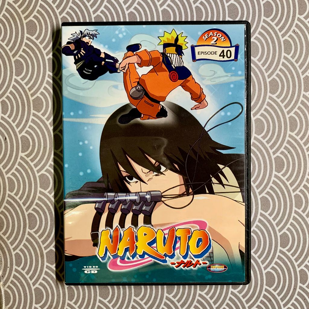 VCD Naruto Season 2 Episode 40 Original Dubbing Bahasa Indonesia | DVD VCD CD Kaset