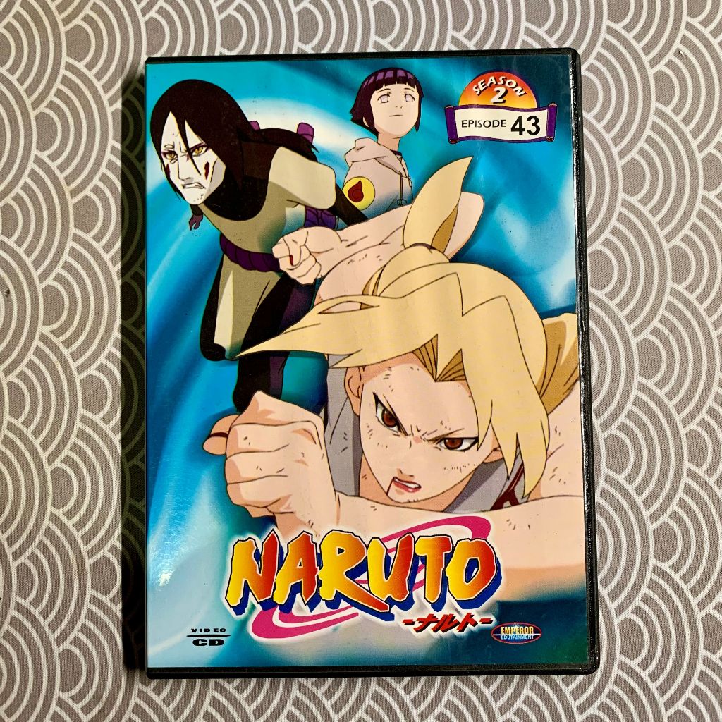 VCD Naruto Season 2 Episode 43 Original Dubbing Bahasa Indonesia | DVD VCD CD Kaset