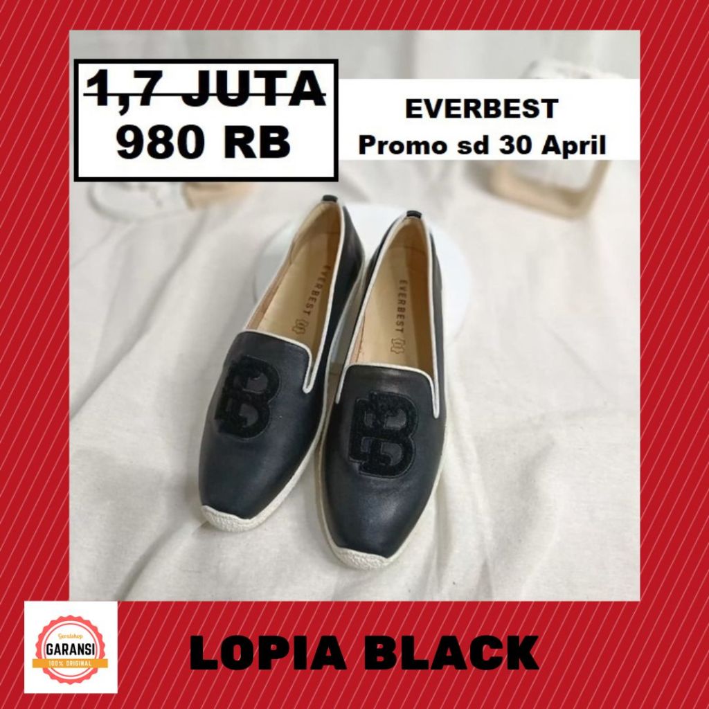Sepatu flat EVERBEST wanita seri LOPIA 100% original store