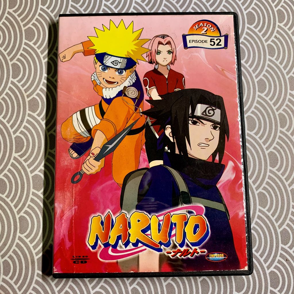 VCD Naruto Season 2 Episode 52 Original Dubbing Bahasa Indonesia | DVD VCD CD Kaset