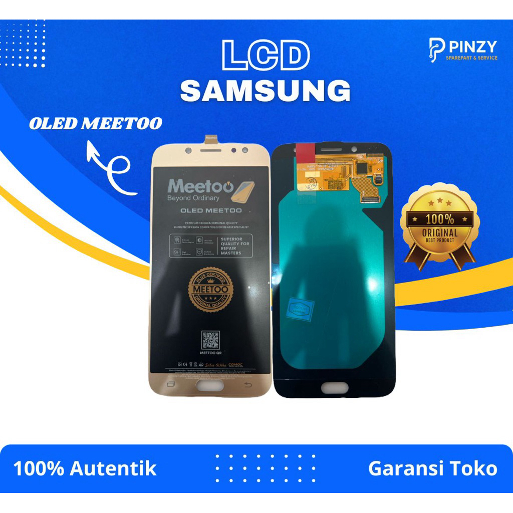 Lcd Touchscreen LCD SAMSUNG J7 PRO/J730 Original OEM Fullset - 100% Original, Kompatibel, Garansi 7 