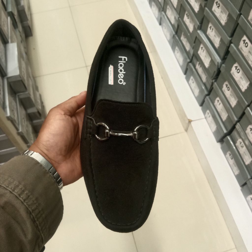 FLADEO SEPATU MOCASIN BLUDRU PRIA ORIGINAL