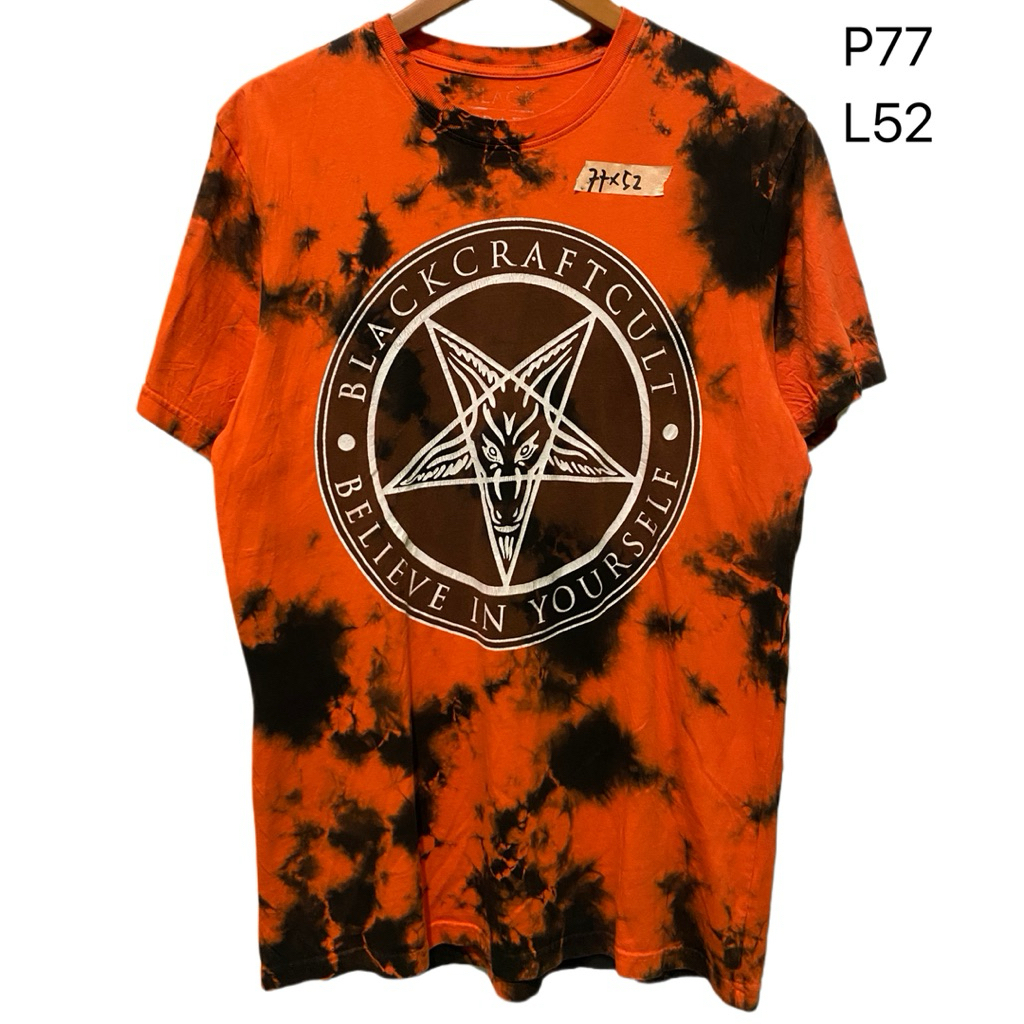 kaos tie die art baphomet