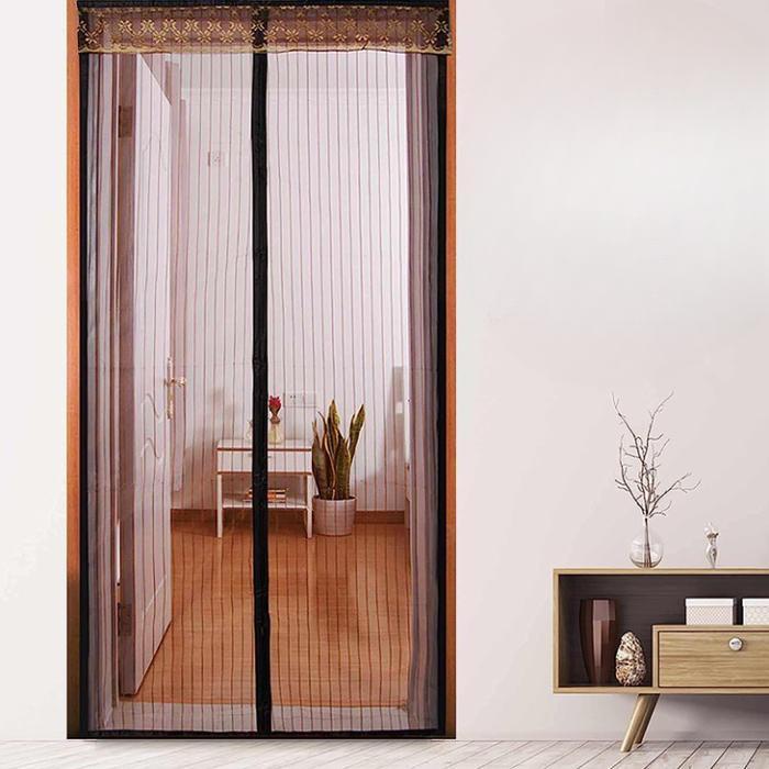 Tirai Pintu Anti Nyamuk Kelambu Magnetic