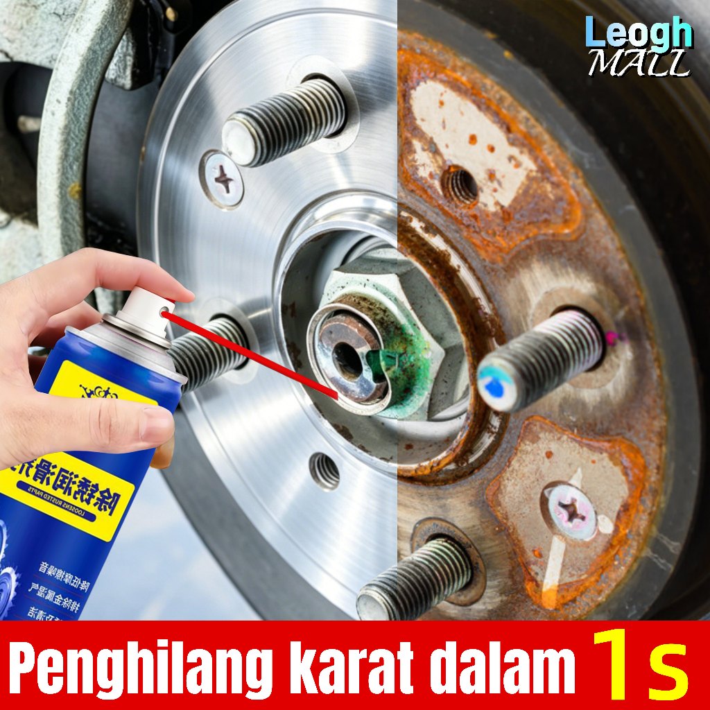 LEOGH penghilang karat motor dan besi anti karat semprot pembersih karat motor cairan penghilang kar