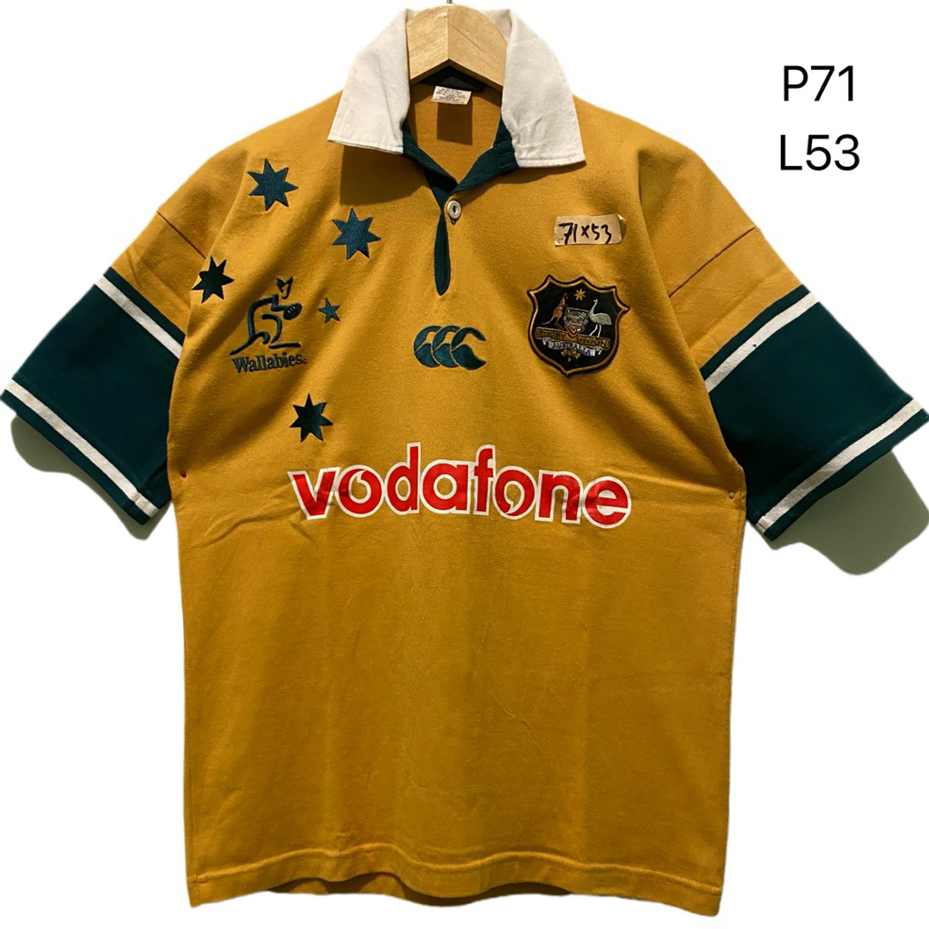 vintage jersey polo rugby canterbury australia