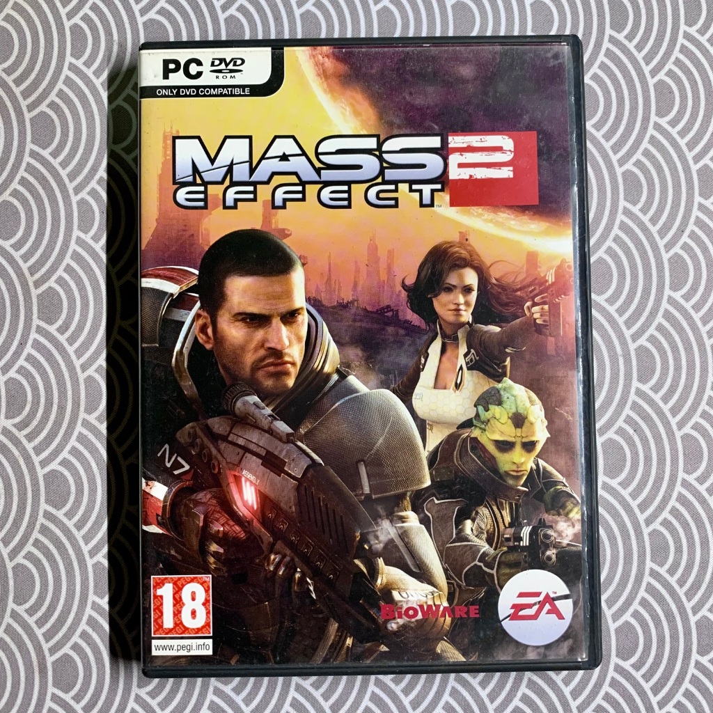 PC Game Mass Effect 2 | KASET DVD PC CD ROM GAME ORIGINAL