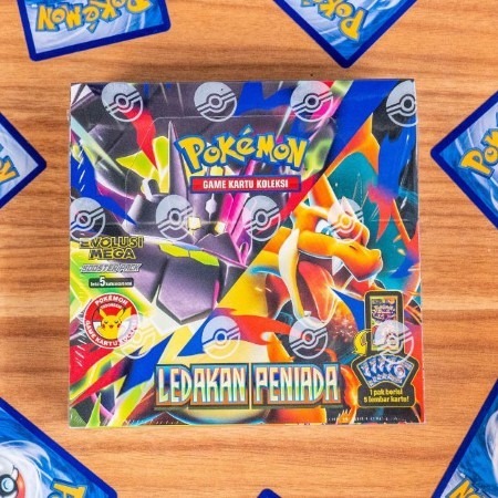 Pokemon Ledakan Peniada Booster Box Original | Kartu Pokemon TCG Indonesia Sealed