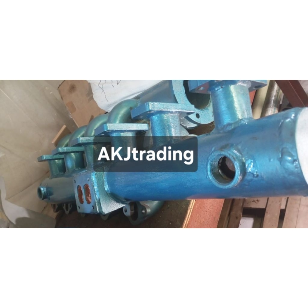Knalpot Marine 6d22 turbo Exhaust Manifold 6D22T Marine Exhaust Knalpot 6D22 turbo manipol marine 6d