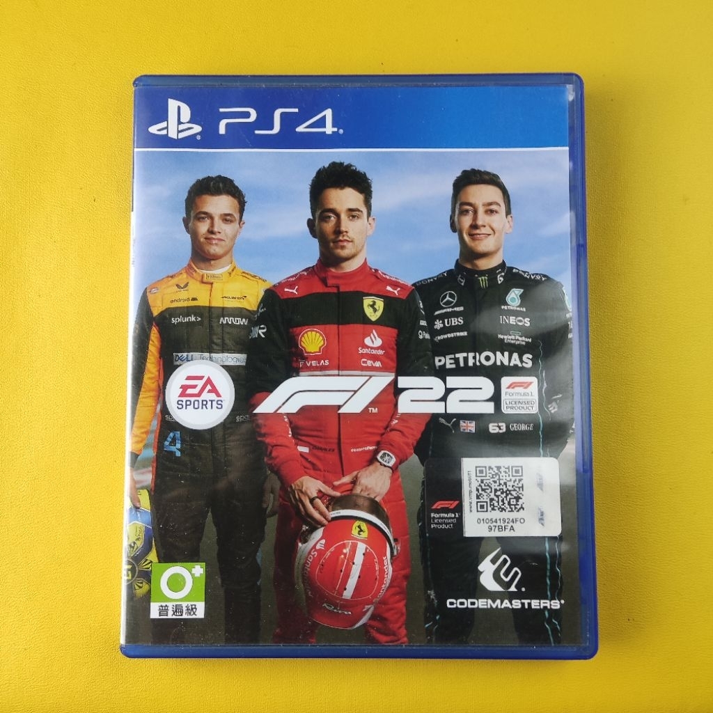 PS4 F1 22 BD Kaset Game PS 4 PlayStation F1 2022