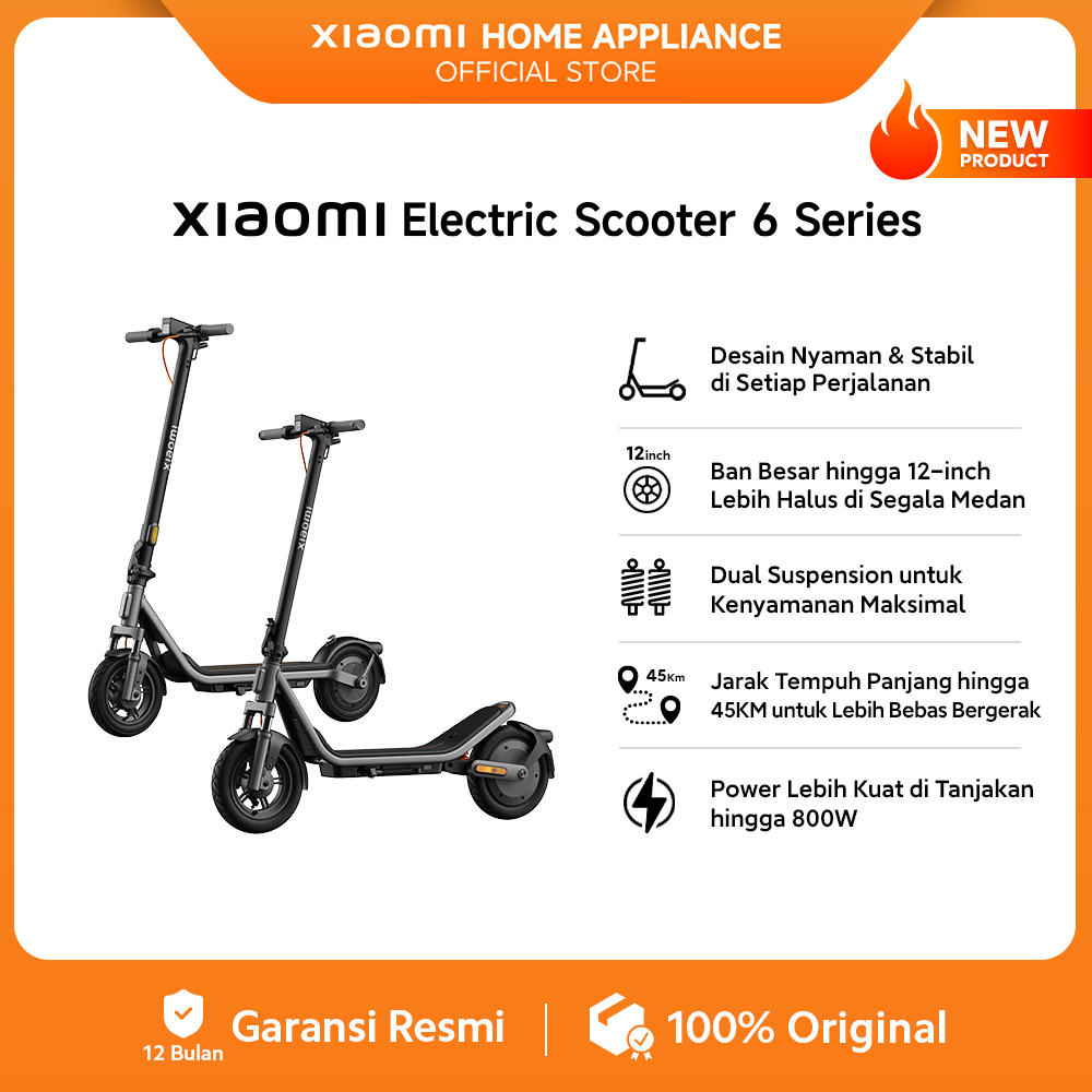 Xiaomi Electric Scooter 6 Series | Xiaomi Electric Scooter 6 Lite | Xiaomi Electric Scooter 6 | Desa