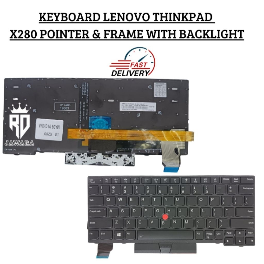 KEYBOARD LAPTOP FOR LENOVO THINKPAD X280 A285 X390 X395 X13 L13 GEN 1 L13 YOGA GEN 1 X13 GEN 1 WITH 