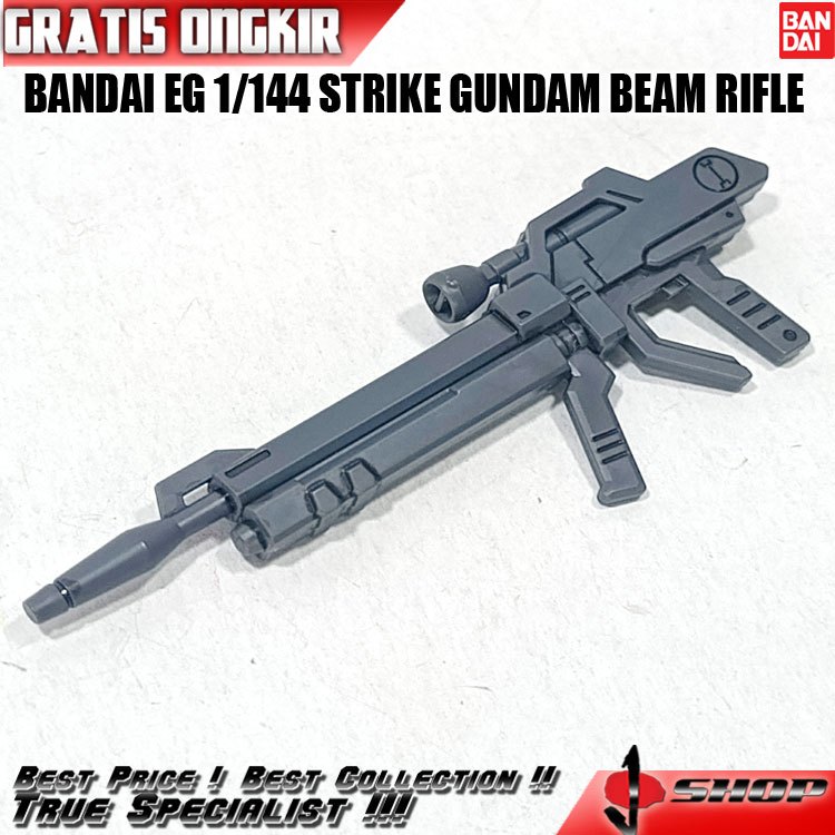 BANDAI EG 1/144 STRIKE GUNDAM BEAM RIF-LE EG110