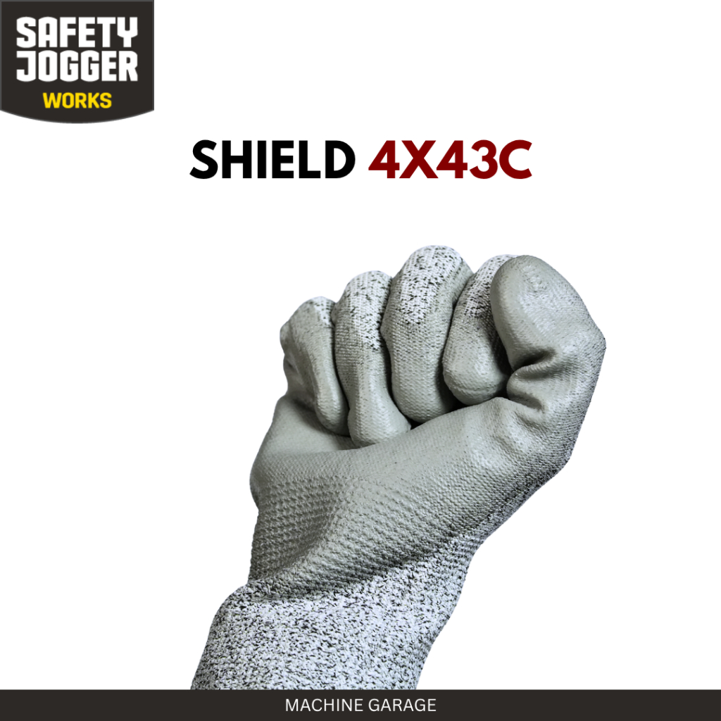 Sarung tangan pengaman HPPE SHIELD 4X43C Safety Jogger