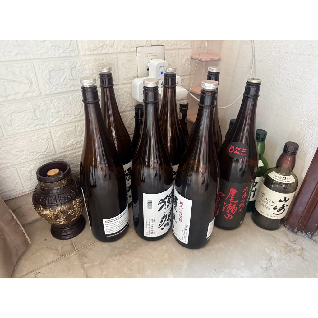 botol kosong ex minuman