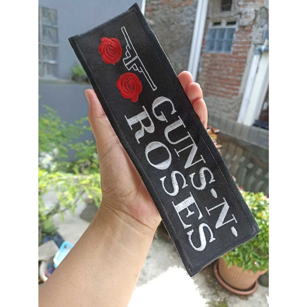 Emblem Patch Bordir GNR Long