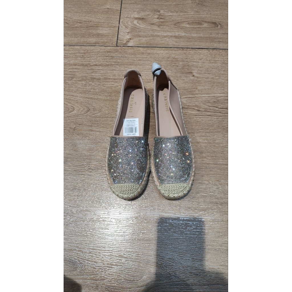PROMO Flatshoes chrissie vavali nude glitter by payless