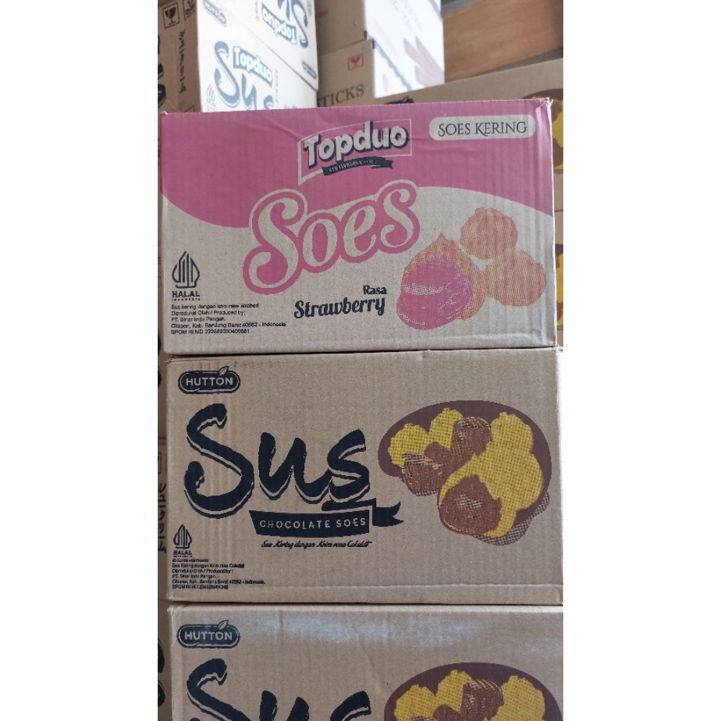 HUTTON SUS,STRAWBERRY,COKELAT