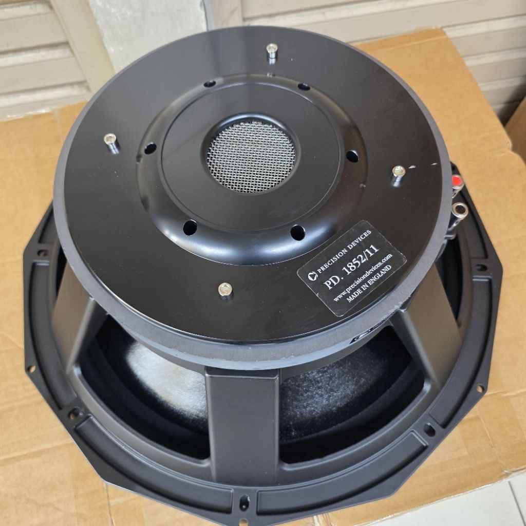 SPEAKER COMPONENT PRECISION DEVICES PD1852 SPEAKER 18 INCH VC 5 INCH PD 1852